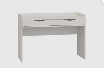 Стол письменный, арт.6-01111, кашемир серый (ГК) в Североуральске - severouralsk.mebel-e96.ru