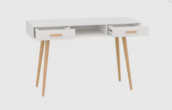 Стол письменный, арт.6-01103, белый (ГК) в Североуральске - severouralsk.mebel-e96.ru