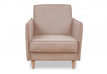 Кресло 831 Бежевый, велюр (Brendoss) в Североуральске - severouralsk.mebel-e96.ru
