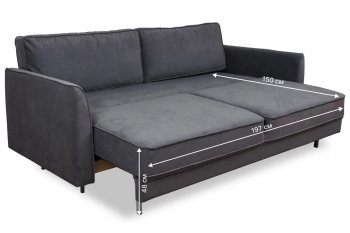 Диван 930 графит (Brendoss) в Североуральске - severouralsk.mebel-e96.ru