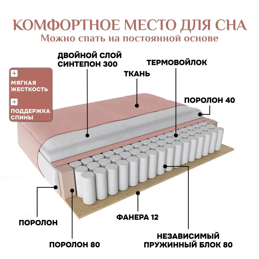 Угловой диван 9996 Розовый BRENDOSS в Североуральске - severouralsk.mebel-e96.ru