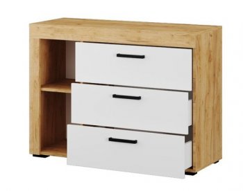 Комод Адель белый (Текс) в Североуральске - severouralsk.mebel-e96.ru