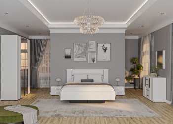 Спальный гарнитур Амалия модульный (Росток) в Североуральске - severouralsk.mebel-e96.ru