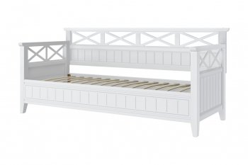 Кровать из массива Амелия белый античный (БМ) в Североуральске - severouralsk.mebel-e96.ru