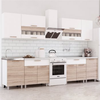 Кухонный гарнитур Айсбери 2400 мм (БТС) в Североуральске - severouralsk.mebel-e96.ru