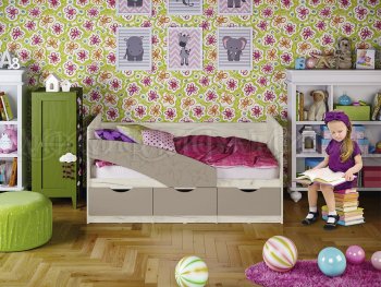 Кровать Бабочки Шарли мокко (Миф) в Североуральске - severouralsk.mebel-e96.ru