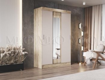 Спальный гарнитур Бася крафт/кашемир (Миф) в Североуральске - severouralsk.mebel-e96.ru