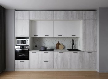 Кухонный гарнитур Бланка 3400 мм (Санвут) в Североуральске - severouralsk.mebel-e96.ru
