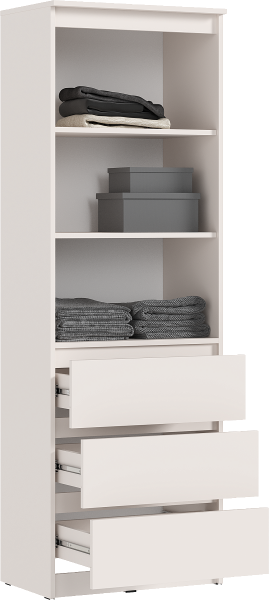 Стеллаж Челси кашемир (Миф) в Североуральске - severouralsk.mebel-e96.ru