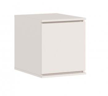 Пенал Челси 450 мм с антресолью белый (Миф) в Североуральске - severouralsk.mebel-e96.ru