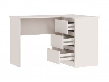 Письменный стол угловой + Стеллаж Челси кашемир (Миф) в Североуральске - severouralsk.mebel-e96.ru
