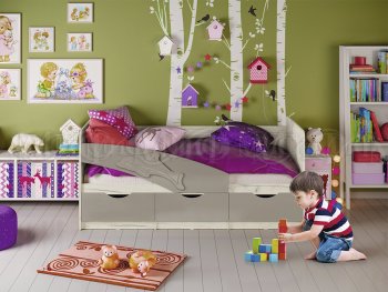 Кровать Дельфин шарли мокко (Миф) в Североуральске - severouralsk.mebel-e96.ru