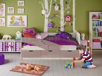 Кровать Дельфин шарли пинк (Миф) в Североуральске - severouralsk.mebel-e96.ru