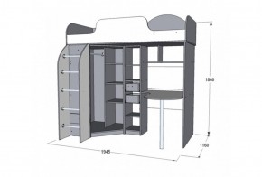 Набор детской мебели Омега-18 (модульная) в Североуральске - severouralsk.mebel-e96.ru