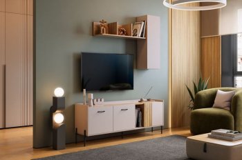 Стенка Доминика модульная  (Мебельсон) в Североуральске - severouralsk.mebel-e96.ru