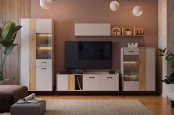 Стенка Доминика модульная  (Мебельсон) в Североуральске - severouralsk.mebel-e96.ru