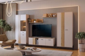 Стенка Доминика модульная  (Мебельсон) в Североуральске - severouralsk.mebel-e96.ru