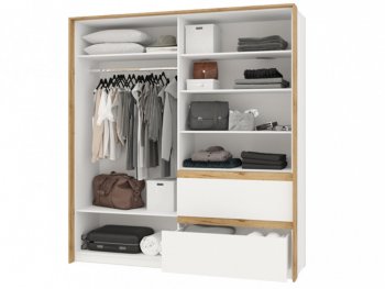 Шкаф 2000 мм Дубай сек №11 (Росток) в Североуральске - severouralsk.mebel-e96.ru