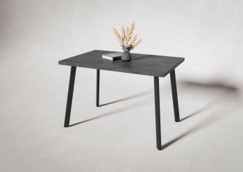 Стол нераздв. Дублин 32 КРАФТ В2, ЛДСП Цемент темный (Вудман) в Североуральске - severouralsk.mebel-e96.ru