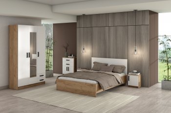 Спальный гарнитур Эконом, модульный (Зарон) в Североуральске - severouralsk.mebel-e96.ru