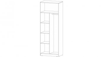 Шкаф 800 мм Элегант Белый (Лин) в Североуральске - severouralsk.mebel-e96.ru