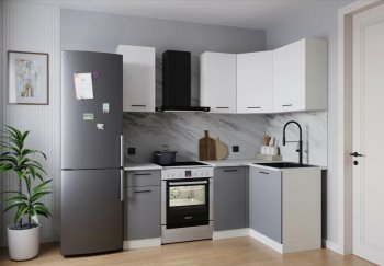 Кухонный гарнитур угловой Элеганция 2000*1200 мм (Sanvut) в Североуральске - severouralsk.mebel-e96.ru