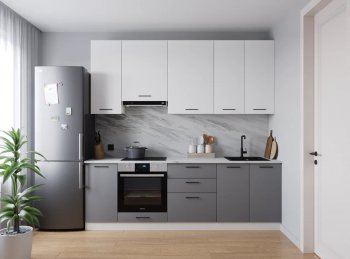 Кухонный гарнитур Элеганция 2400 мм Sanvut в Североуральске - severouralsk.mebel-e96.ru