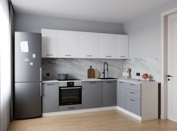 Угловой кухонный гарнитур Элеганция 2600*1600 мм Sanvut в Североуральске - severouralsk.mebel-e96.ru