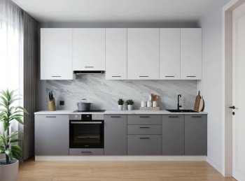 Кухонный гарнитур высокий Элеганция 3000 мм (Санвут) в Североуральске - severouralsk.mebel-e96.ru