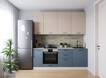 Кухонный гарнитур Фьюжн 2200 мм (Санвут) в Североуральске - severouralsk.mebel-e96.ru