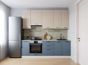 Кухонный гарнитур Фьюжн 2400 мм Sanvut в Североуральске - severouralsk.mebel-e96.ru