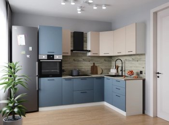 Угловой кухонный гарнитур Фьюжн 2400*1600 мм Sanvut в Североуральске - severouralsk.mebel-e96.ru