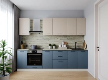 Кухонный гарнитур Фьюжн 2800 (Санвут) в Североуральске - severouralsk.mebel-e96.ru