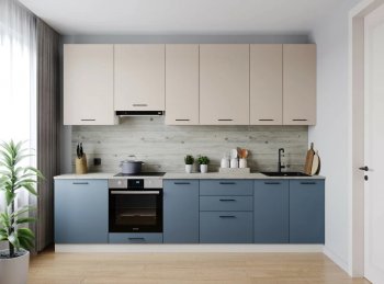 Кухонный гарнитур высокий Фьюжн 3000 мм (Санвут) в Североуральске - severouralsk.mebel-e96.ru