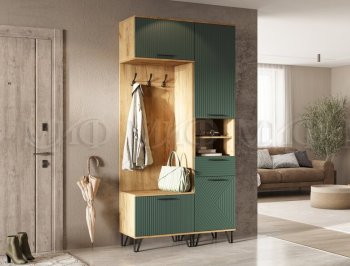 Прихожая Флэш комп.1, крафт/графит (Миф) в Североуральске - severouralsk.mebel-e96.ru