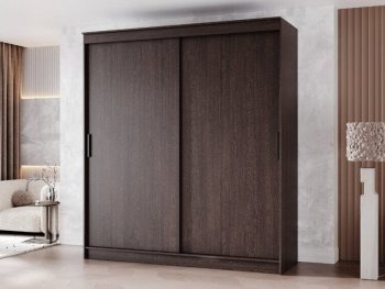 Шкаф-купе 2000 мм Гранд-1 ЛДСП, венге (Эра) в Североуральске - severouralsk.mebel-e96.ru