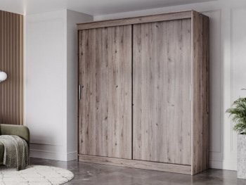 Шкаф-купе 2000 мм Гранд-1 ЛДСП, дуб горный (Эра) в Североуральске - severouralsk.mebel-e96.ru