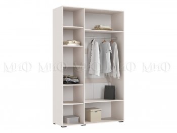 Шкаф 1350 мм Ирис с антресолью, кашемир (Миф) в Североуральске - severouralsk.mebel-e96.ru