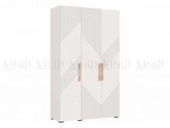 Шкаф 1350 мм Ирис с антресолью, кашемир (Миф) в Североуральске - severouralsk.mebel-e96.ru
