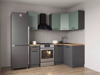 Кухонный гарнитур угловой Изумруд 2000х1200 в Североуральске - severouralsk.mebel-e96.ru