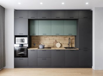 Кухонный гарнитур Изумруд 3400 мм (Санвут) в Североуральске - severouralsk.mebel-e96.ru