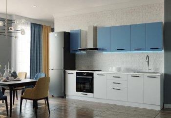 Кухонный гарнитур Капри ЛДСП/МДФ 2800 мм Sanvut в Североуральске - severouralsk.mebel-e96.ru