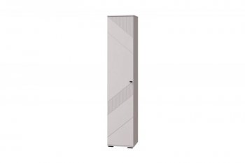 КАШЕМИР-прихожая Шкаф с 1дв. для платья и белья (выдв.штанг) (МЛК) в Североуральске - severouralsk.mebel-e96.ru | фото