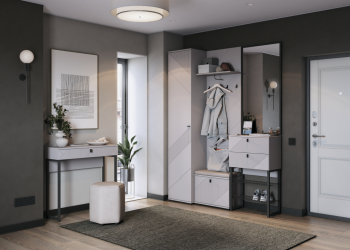 Прихожая Кашемир модульная (МЛК) в Североуральске - severouralsk.mebel-e96.ru