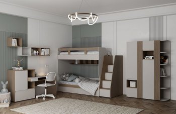Набор детской мебели Каспер, модульный (СБК) в Североуральске - severouralsk.mebel-e96.ru