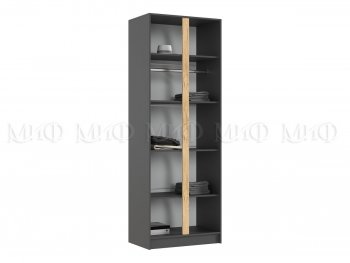 Шкаф 800 мм 2-х ств. Келвин графит  (Миф) в Североуральске - severouralsk.mebel-e96.ru