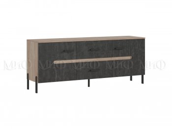Тумба ТВ Ким бетон графит (Миф) в Североуральске - severouralsk.mebel-e96.ru