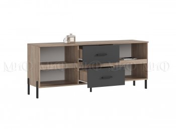 Тумба ТВ Ким графит софт (Миф) в Североуральске - severouralsk.mebel-e96.ru