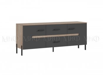 Тумба ТВ Ким графит софт (Миф) в Североуральске - severouralsk.mebel-e96.ru