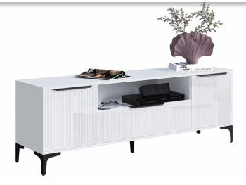 Тумба ТВ на 1650 Кимберли белый (Handis) в Североуральске - severouralsk.mebel-e96.ru